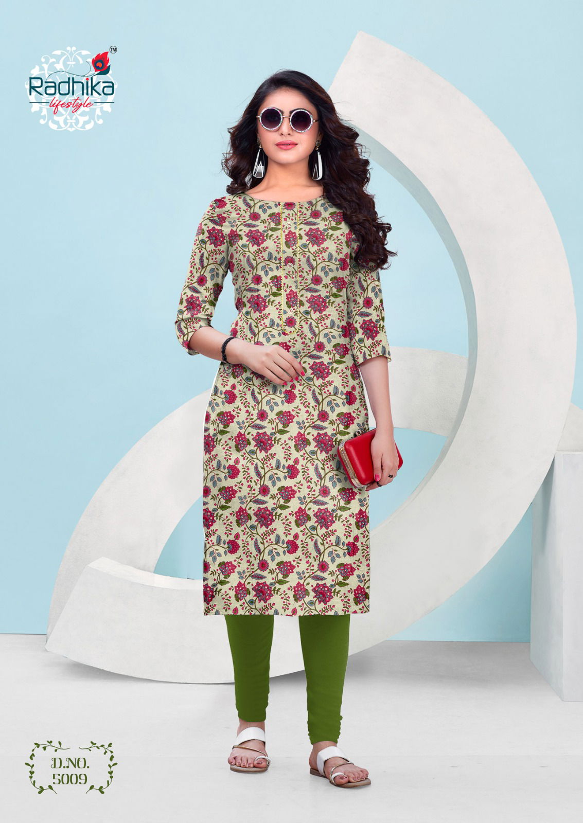 Traditional Vol 5 By Radhika Cotton Kurtis Catalog